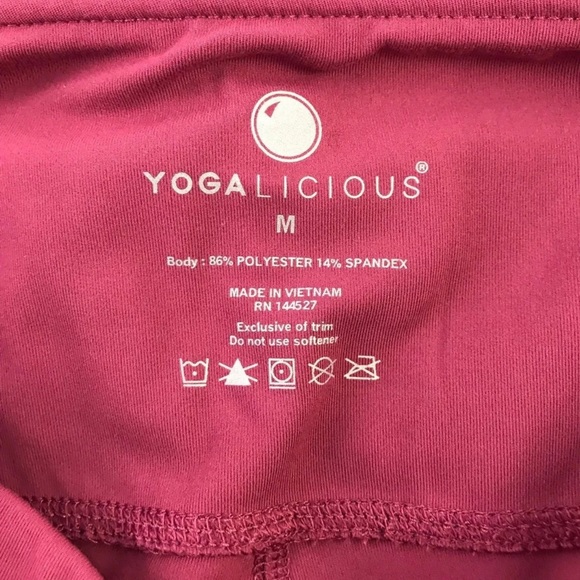 Yogalicious High Waist Nude Tech Leggings - Picture 4 of 8